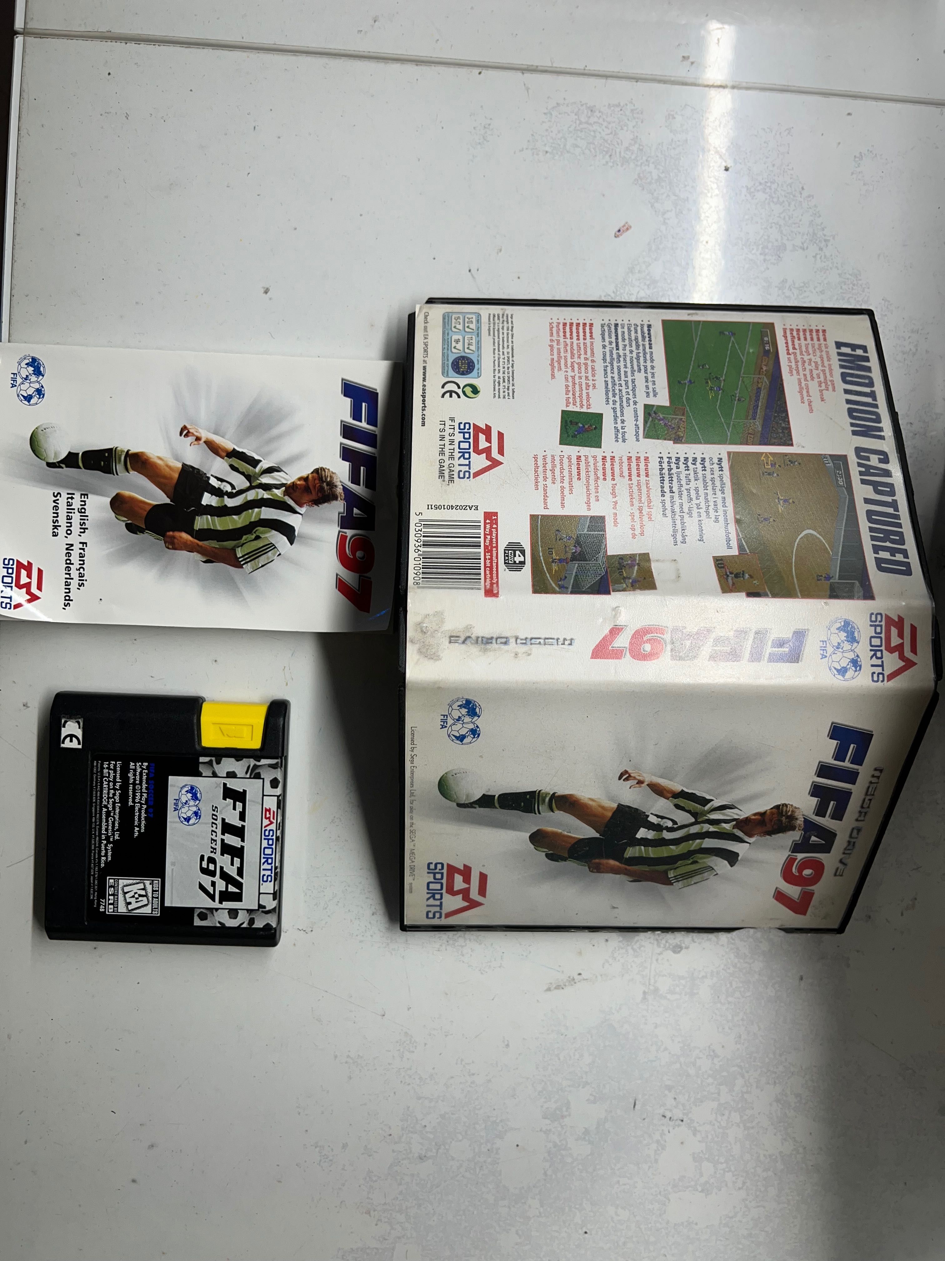 Fifa 97 megadrive original sega mega drive