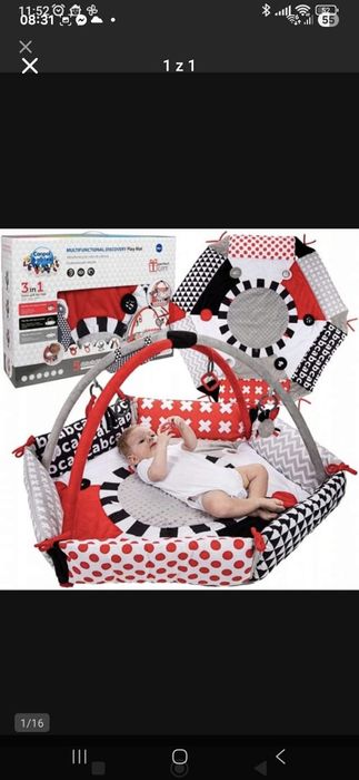 Mata kontrastowa Canpol Babies