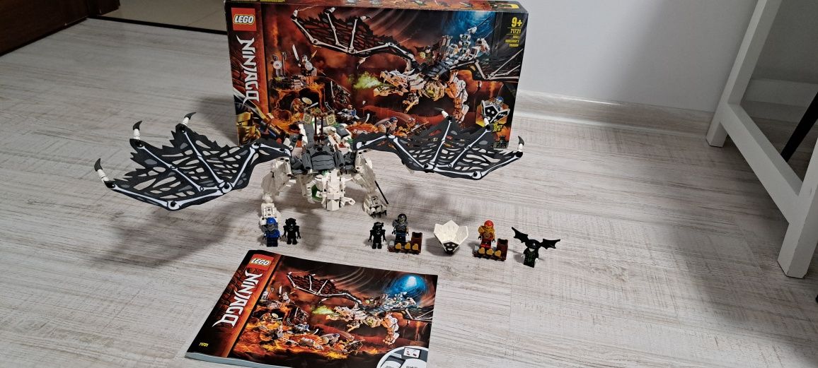 Lego Ninjago Smok Szkieletowego Czarownika 71721