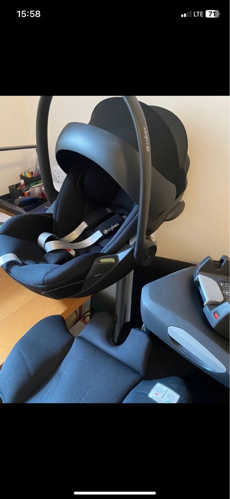 Zestaw cybex baza i fotelik clout G