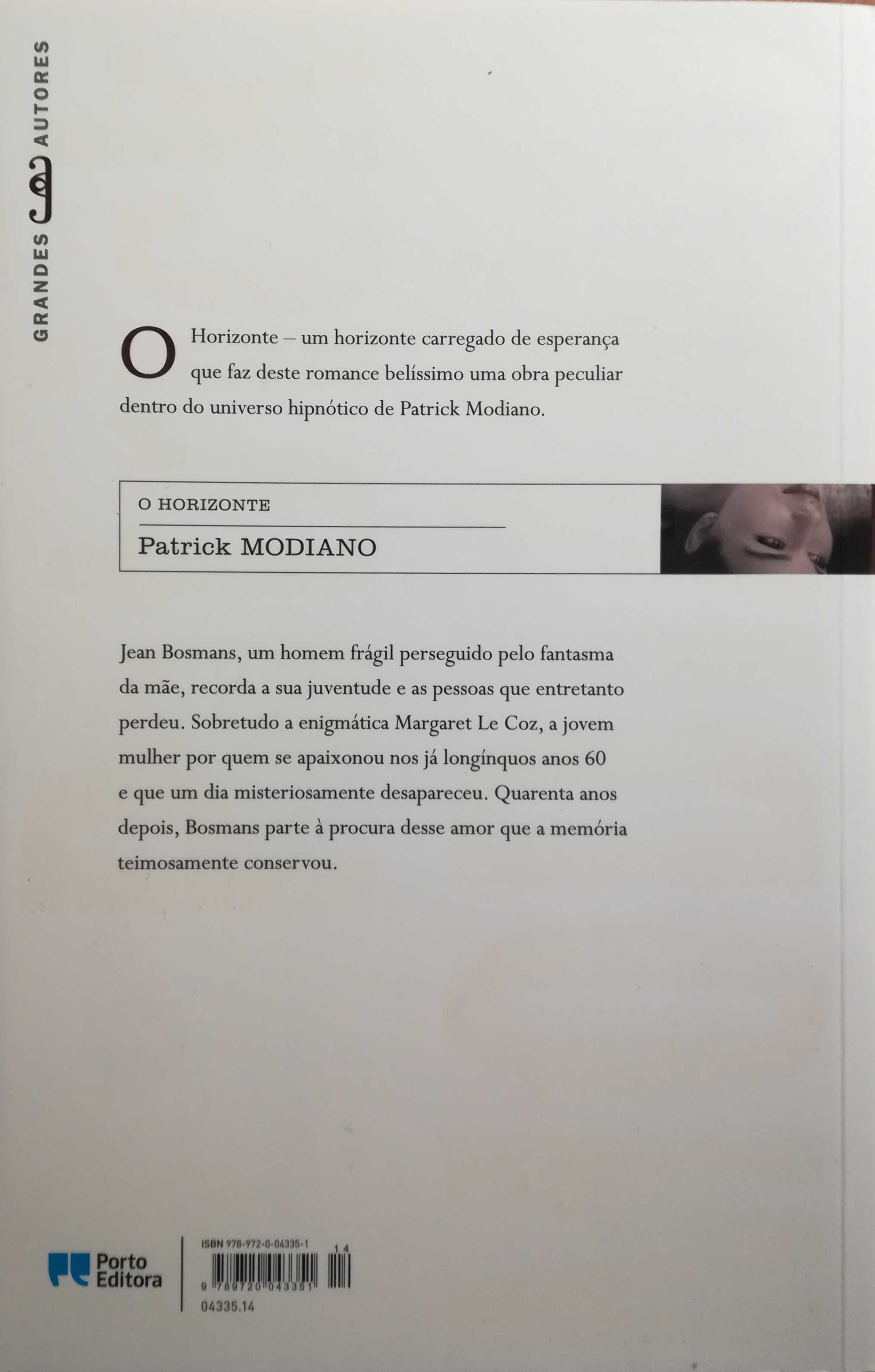 Livro - O Horizonte - Patrick Modiano