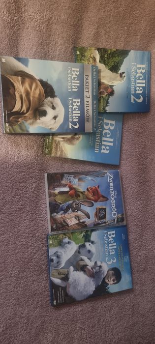 Filmy DVD dla dzieci Bella i Sebastian