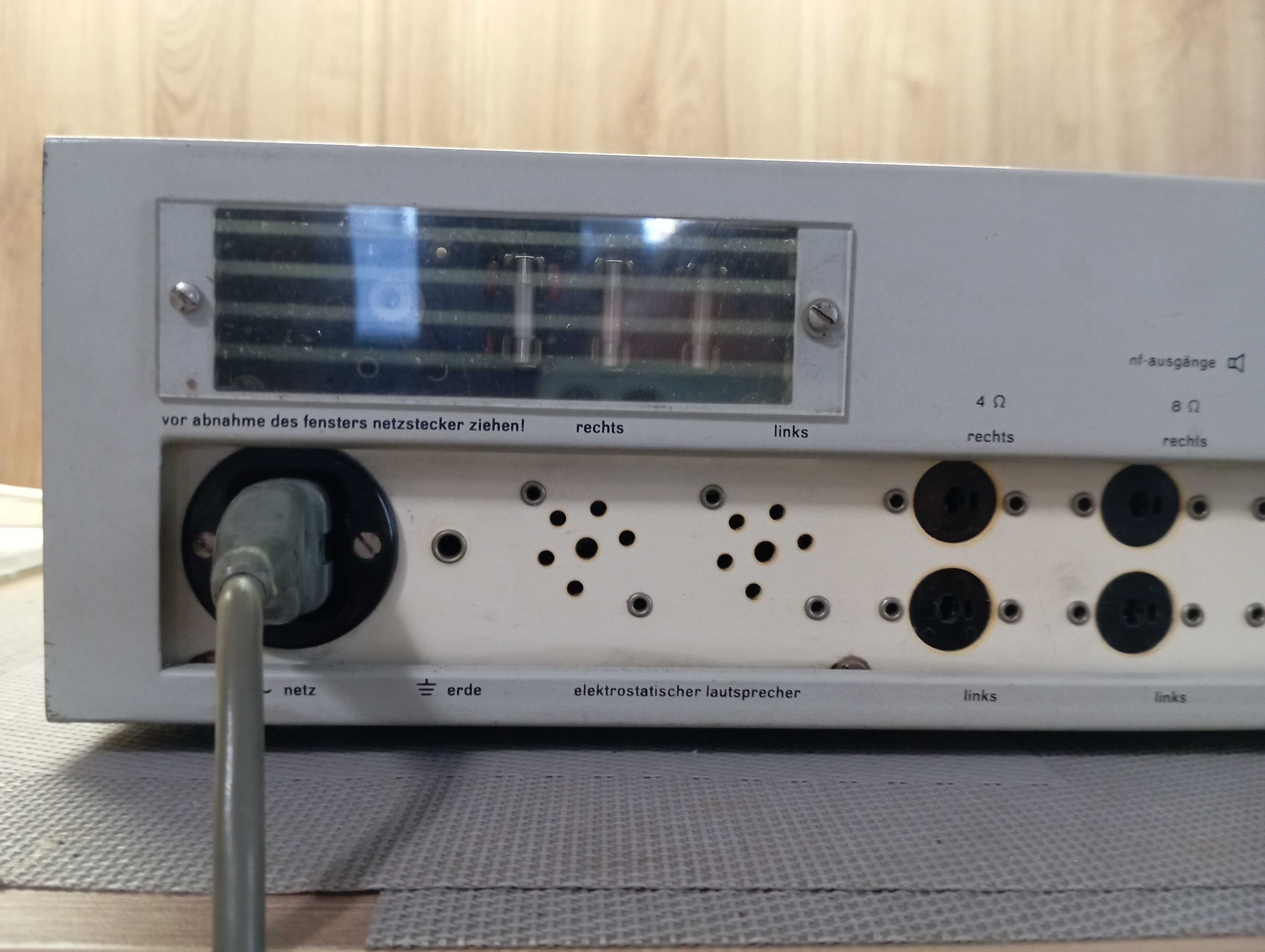 wzmacniacz lampowy Braun CSV 60