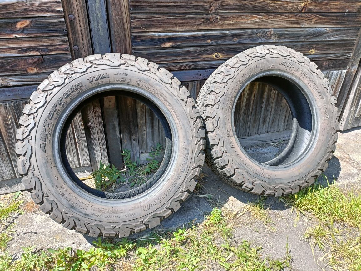 Dwie opony offrodowe nowe BF goodrich all terrain t/a 225/65 r17