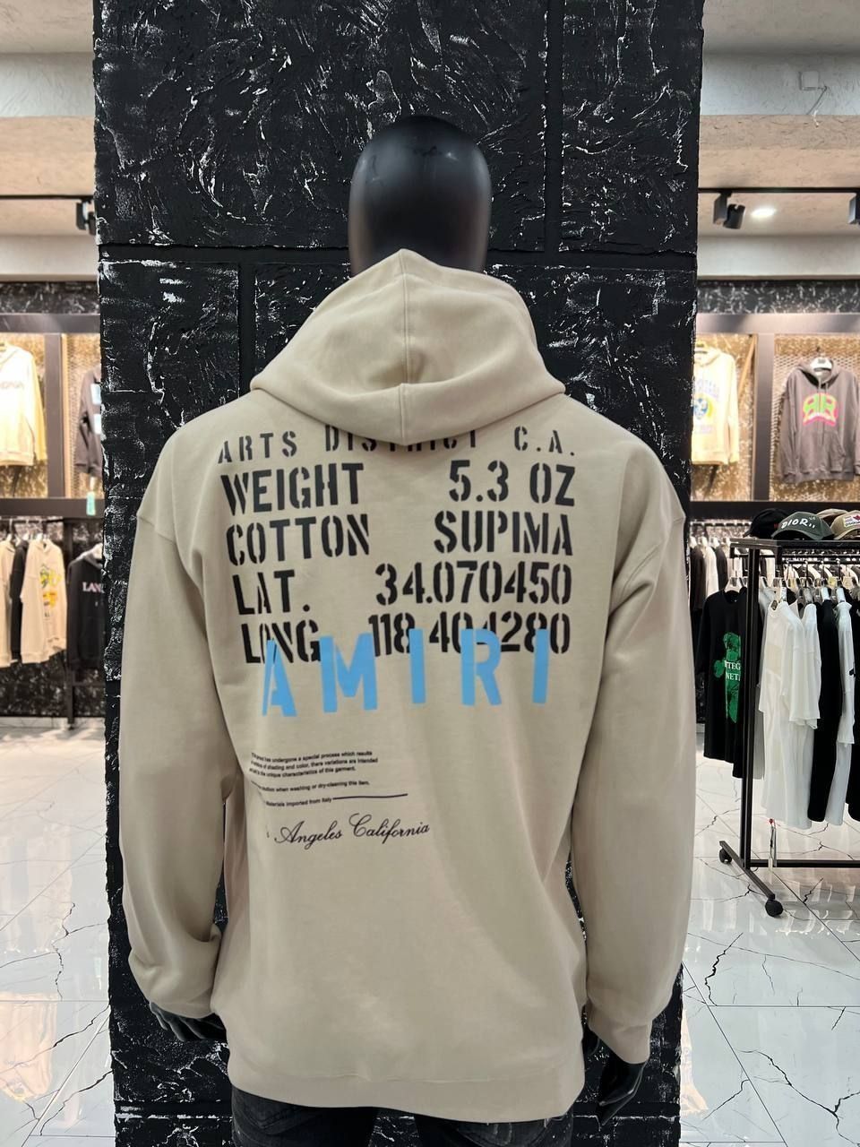 Hoodie Amiri  -  excelente qualidade