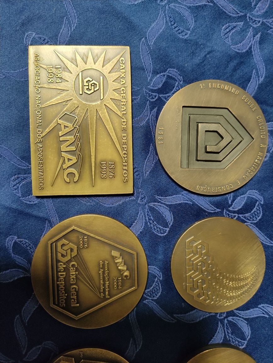 Medalhas Caixa Geral de Depositos
