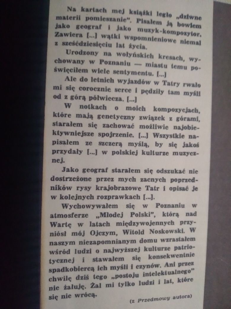 Moja tatrzańska symfonia- Jerzy Młodziejowski