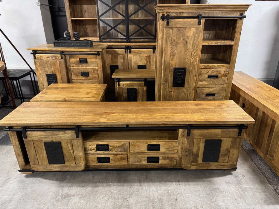 Piękna szafka rtv/komoda pod tv 200cm  Nowość seria WORKS.. ZAPRASZAM