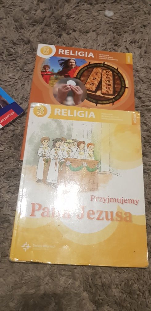 Podręczniki do religii i niemieckiego podstawówka wszystkie klasy