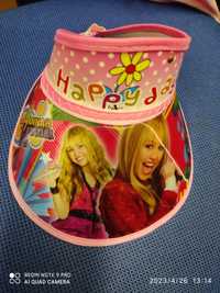 daszek 3 d  przeciwsłoneczny dla dziewczynki Hannah Montana