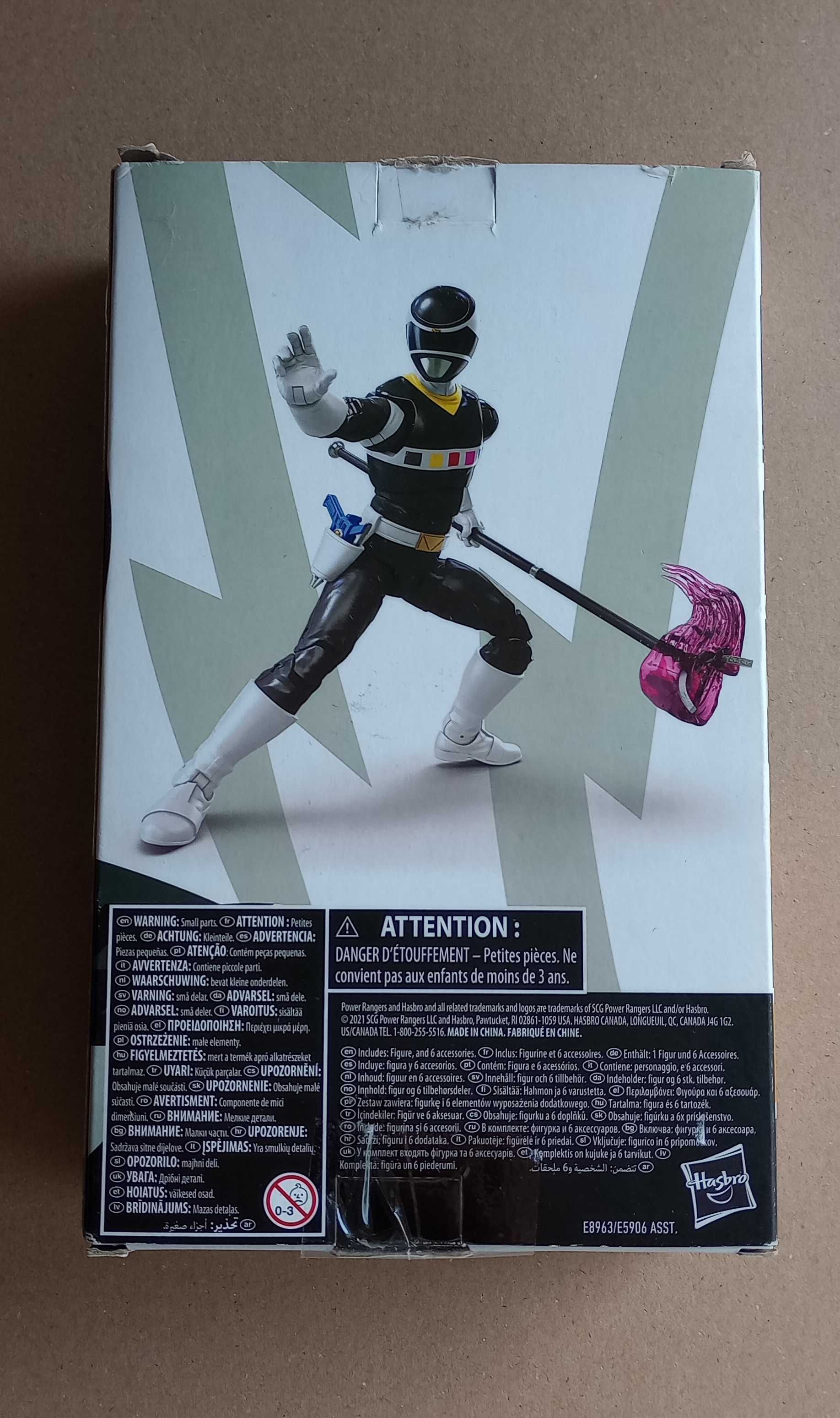 Hasbro Power Rangers - In Space Black Ranger (Lightning Collection)