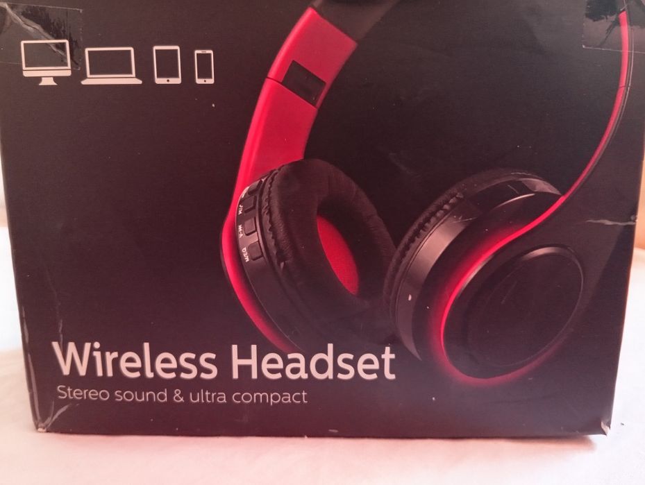 Phones sem fios (cartão micro SD)