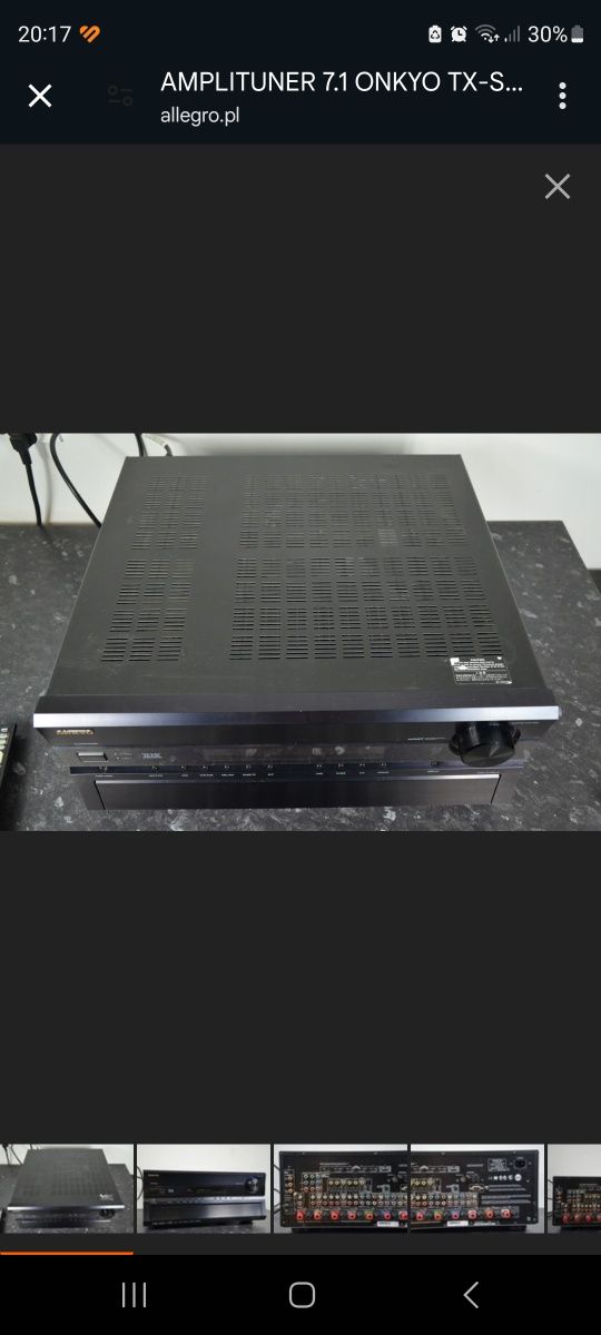 Amplituner7.1 ONKYO TX-SR806 HDMI  okazja oryginał