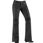 Мотобрюки / штаны женские Icon Hella ( Айкон ), кожаные ( Leather ).