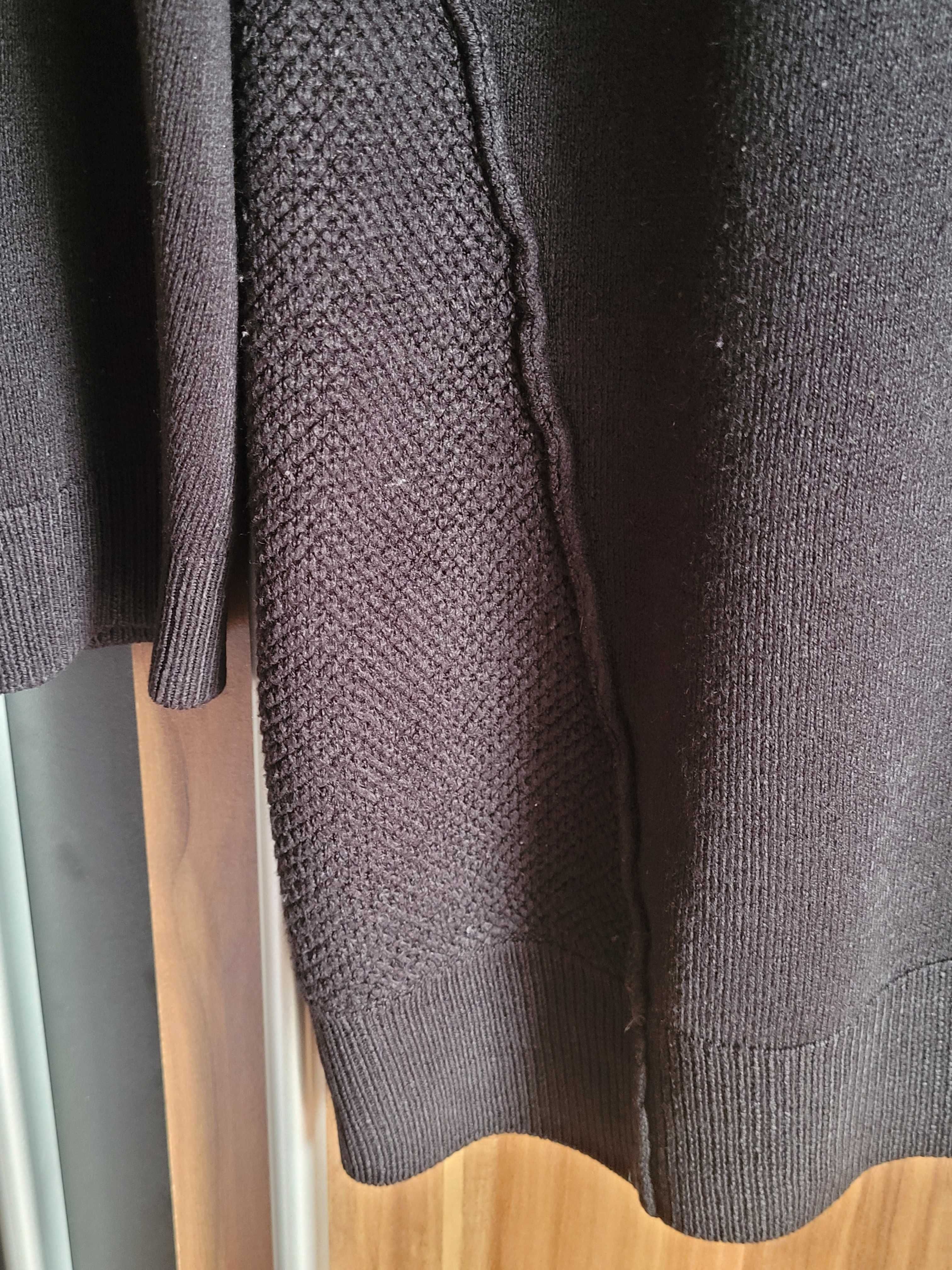 Czarny sweter tunika L/XL