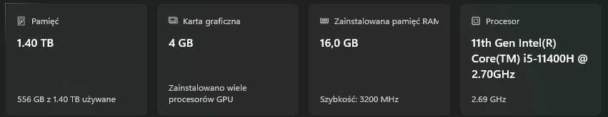 Laptop Gamingowy Asus 3050 ti !! Dysk 1,5 Tb !! . Etui GRATIS !!