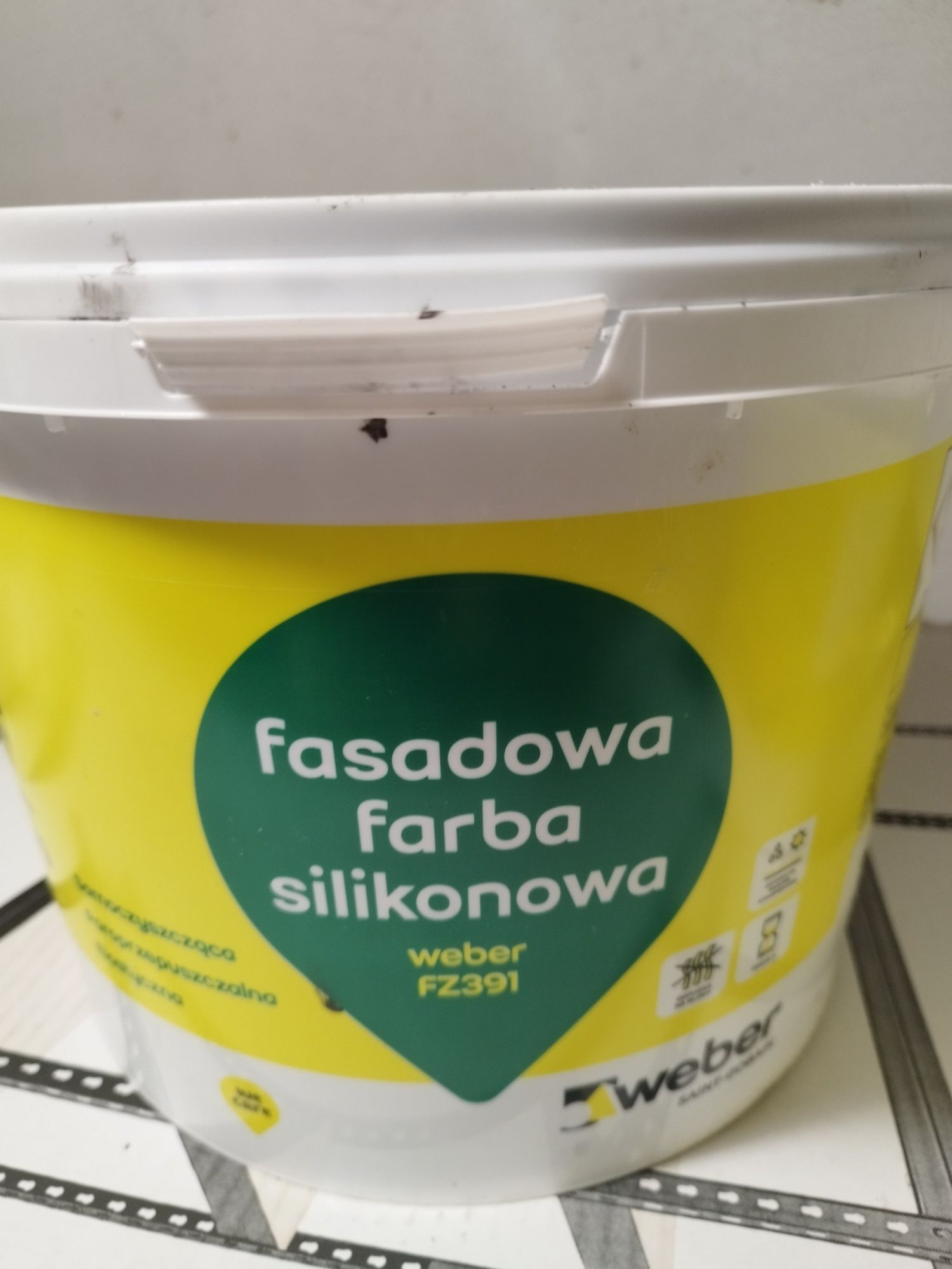 Tynk Weber hydrofilowy aguabalans biały baza