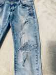Miss RJ Dżinsy damskie skinny, styl used look