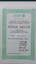 Pamiątka Diora Akcja