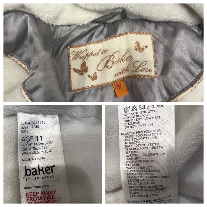 Зимова парка пальто для дівчинки 10-11 років