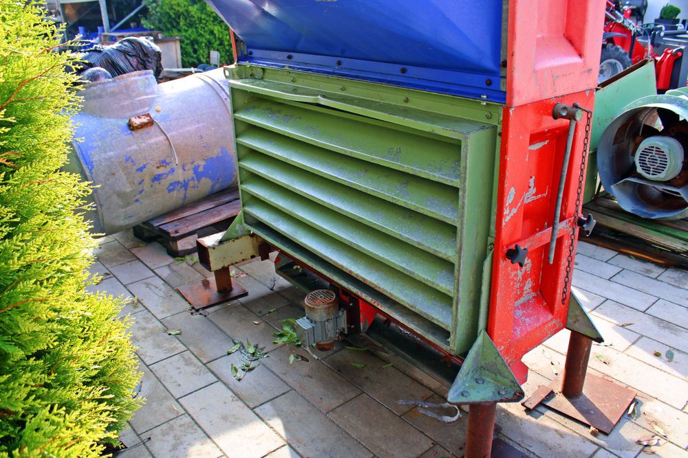 Suszarnia do kukurydzy zboża gryki soji słoecznika w ruchu ciągłym