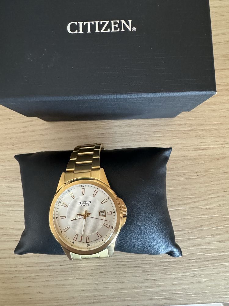 Nowy Złoty Zegarek Citizen Quartz – Klasyka w Nowoczesnym Wydaniu!