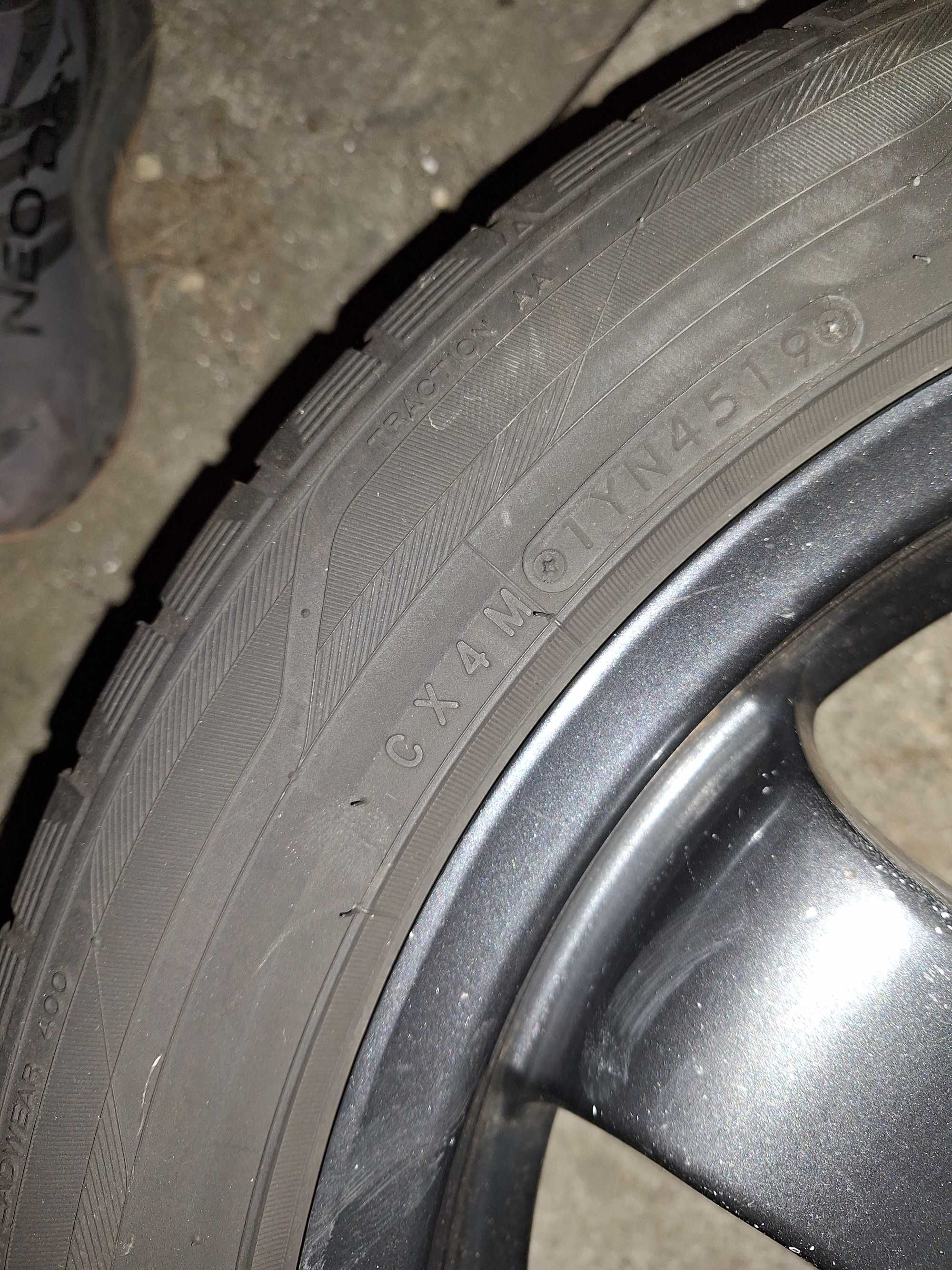 Opony Toyo Proxes CF2  215/50 R17 95V z Alufelgami Rondell 5x112