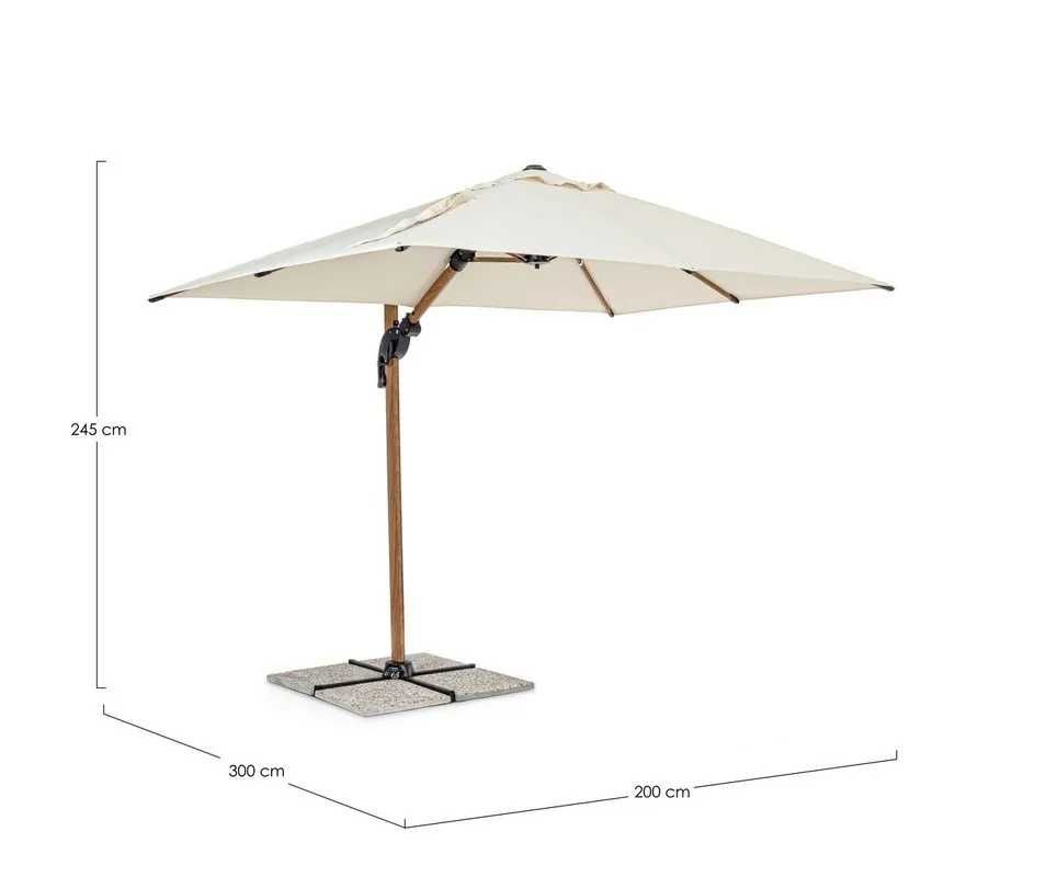 Parasol ogrodowy Orion (3mx2mx2.45m) (Bizzotto)