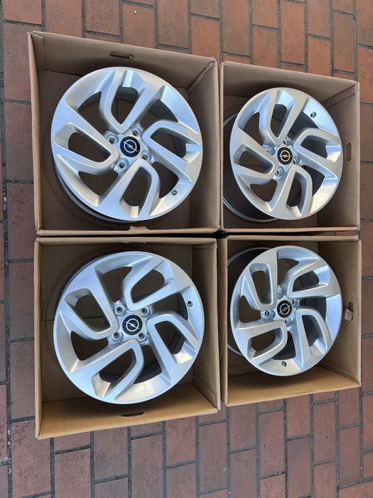 4xfelga aluminiowa 16” OPEL Crossland (4x108 ET20) - nowe