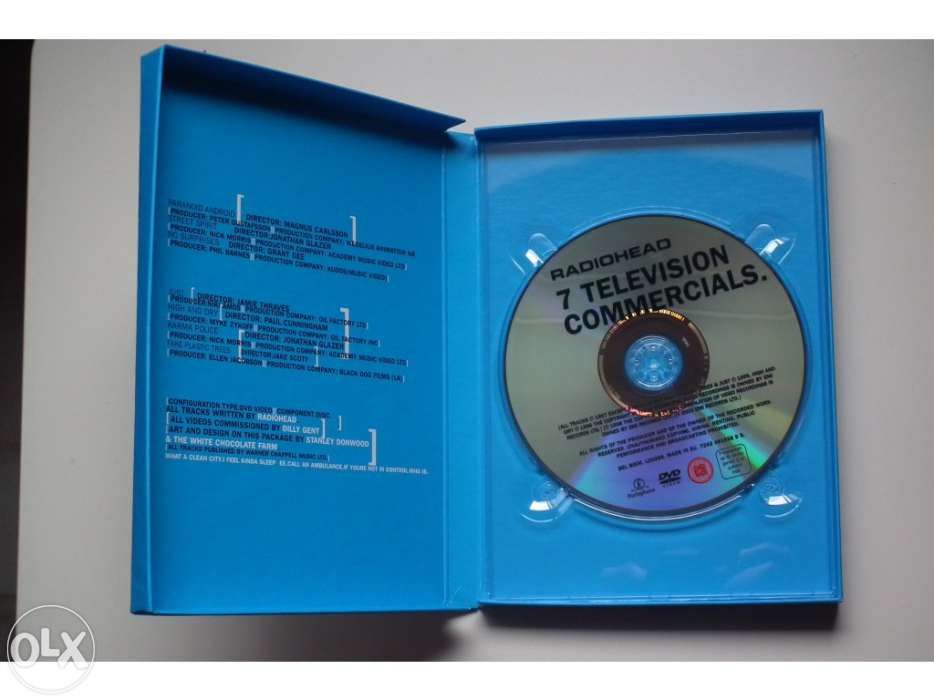 Radiohead - 7 Television Commercials - dvd