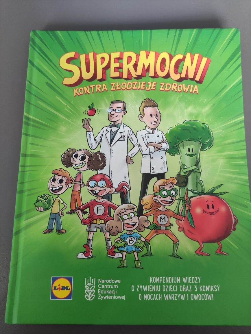 Książka "Supermocni kontra złodzieje zdrowia" Lidl