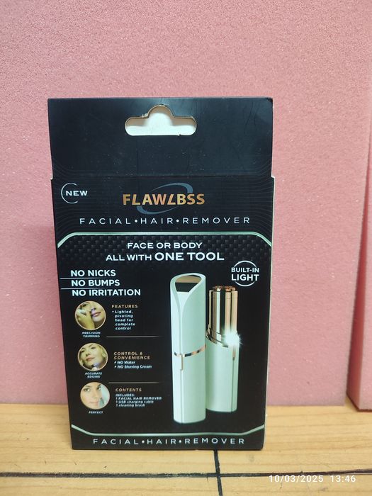 Removedor de pelos facial