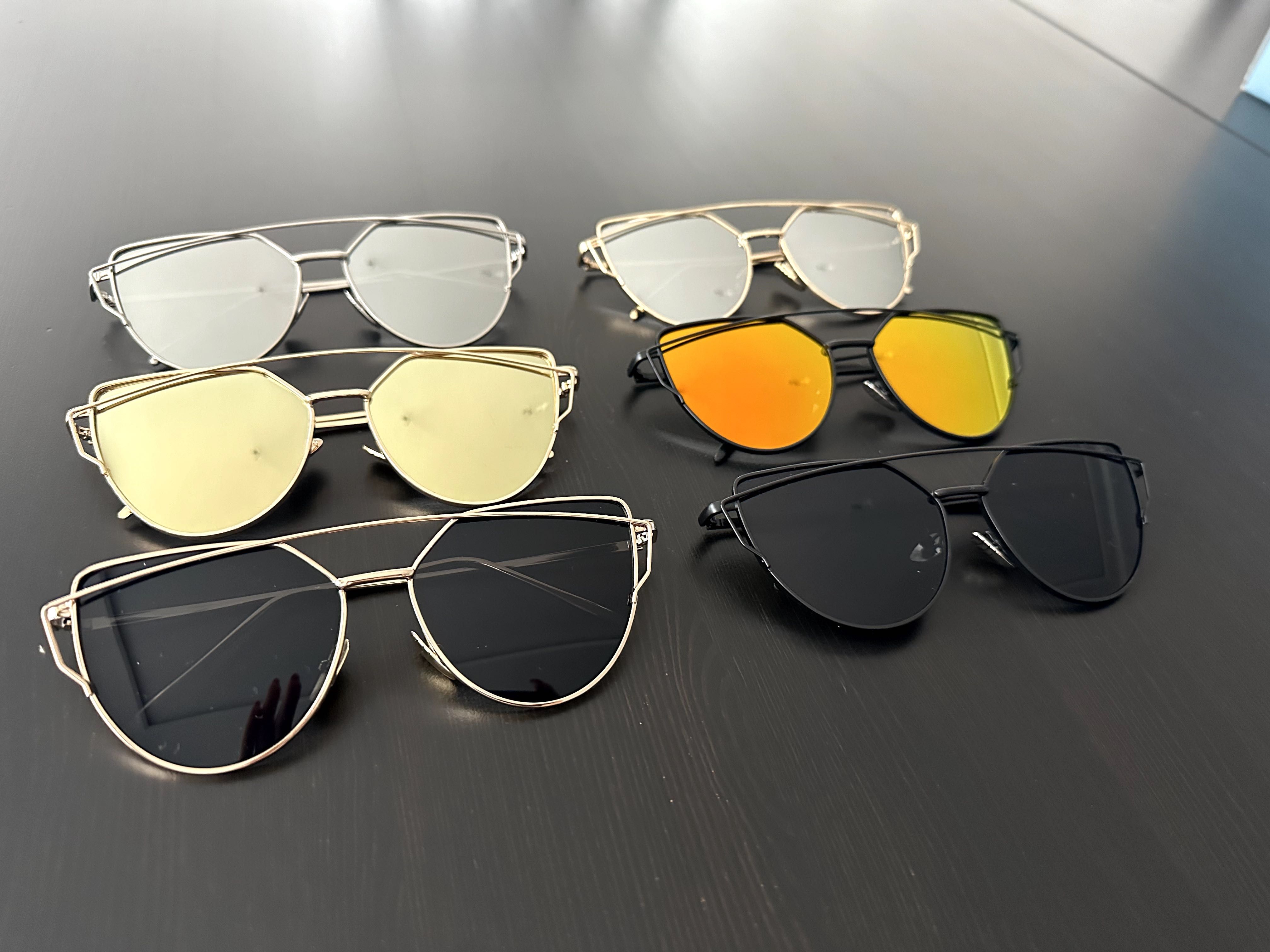 108szt!! Okulary przeciwsłoneczne lustrzanki damskie NOWE!!
