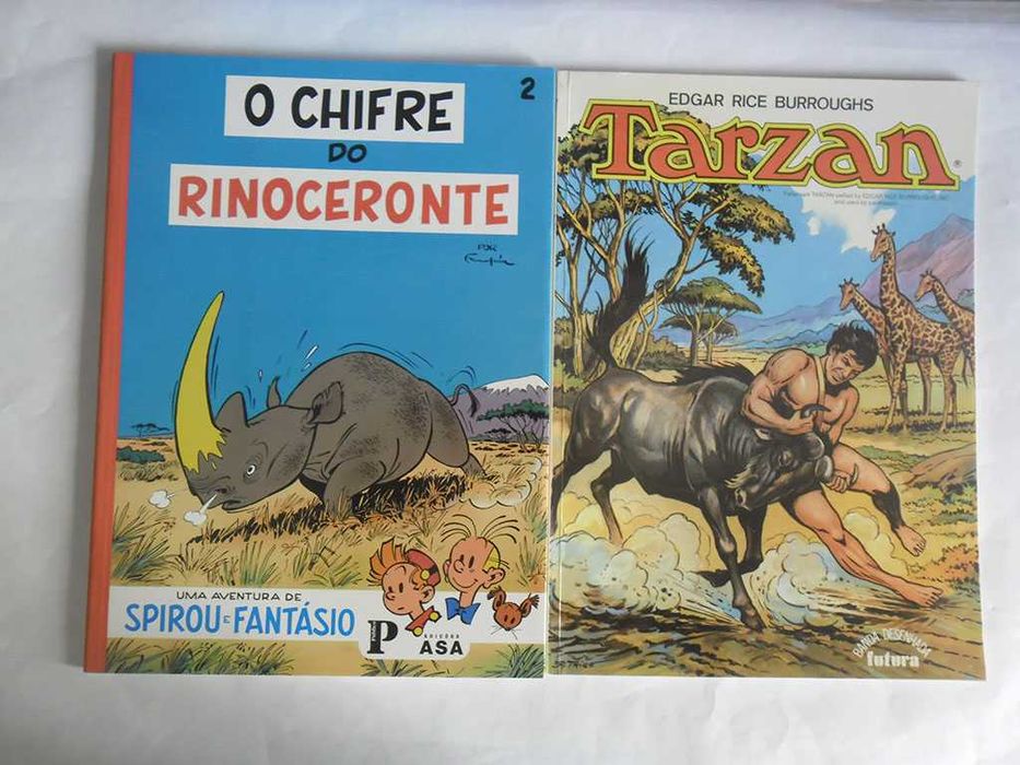 Heróis Inesquecíveis, Pioneiros, Valerian, Tarzan, Spirou