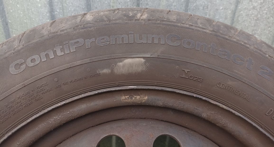Oryginalne felgi z oponami Daewoo 175/65R14