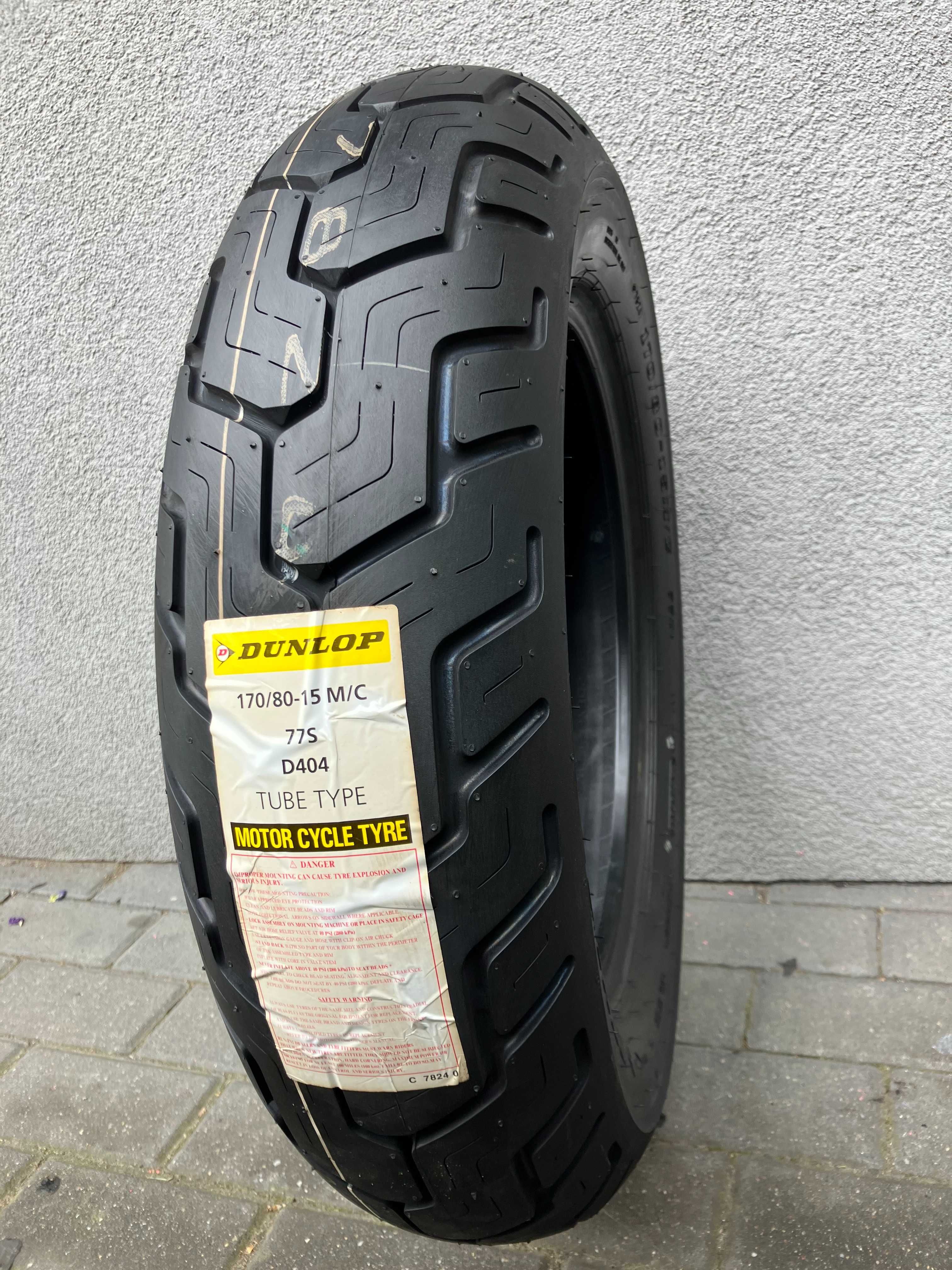 170/80-15 Dunlop D404 Honda VT Shadow YAMAHA XVS 650 Drag Star Classic
