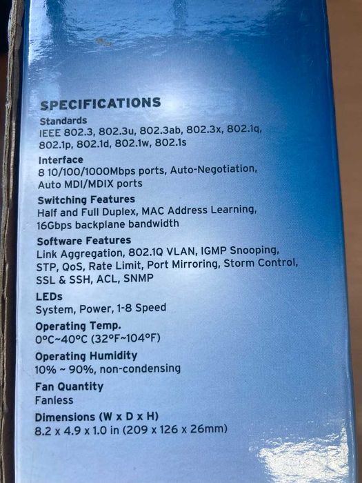 Switch TP-Link TL-SG2008