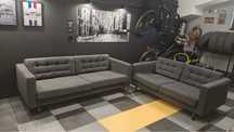 Sofy IKEA LANDSKRONA komplet 2+3 osobowa