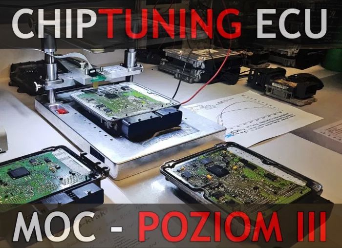 CHIPTUNING sterownika silnika ECU FLASH - Przyrost mocy do 20%