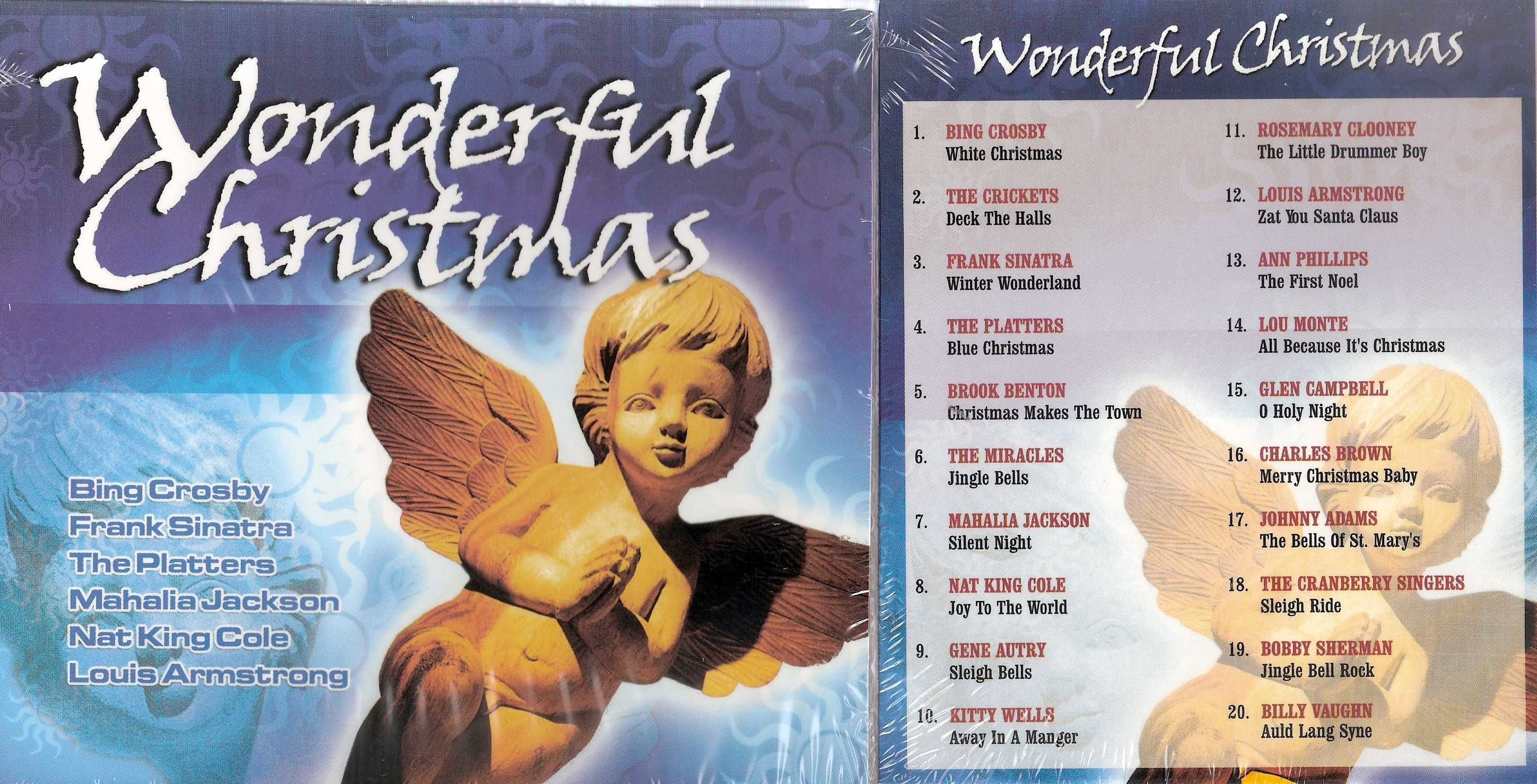 4 CD kolędy Armstrong Sinatra Cole Jingle bells Wonderful Christmas