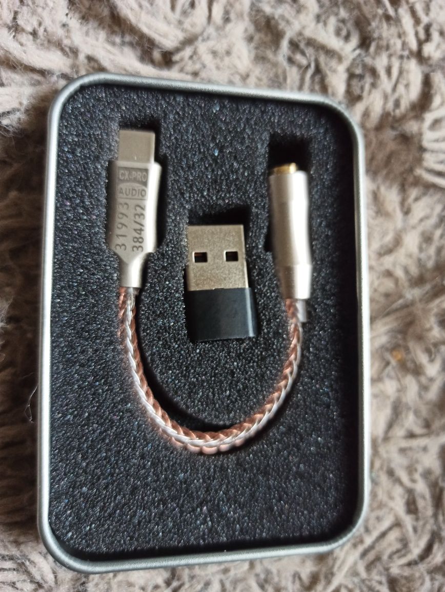 Кабель адаптер Type-C на 3.5-  USB