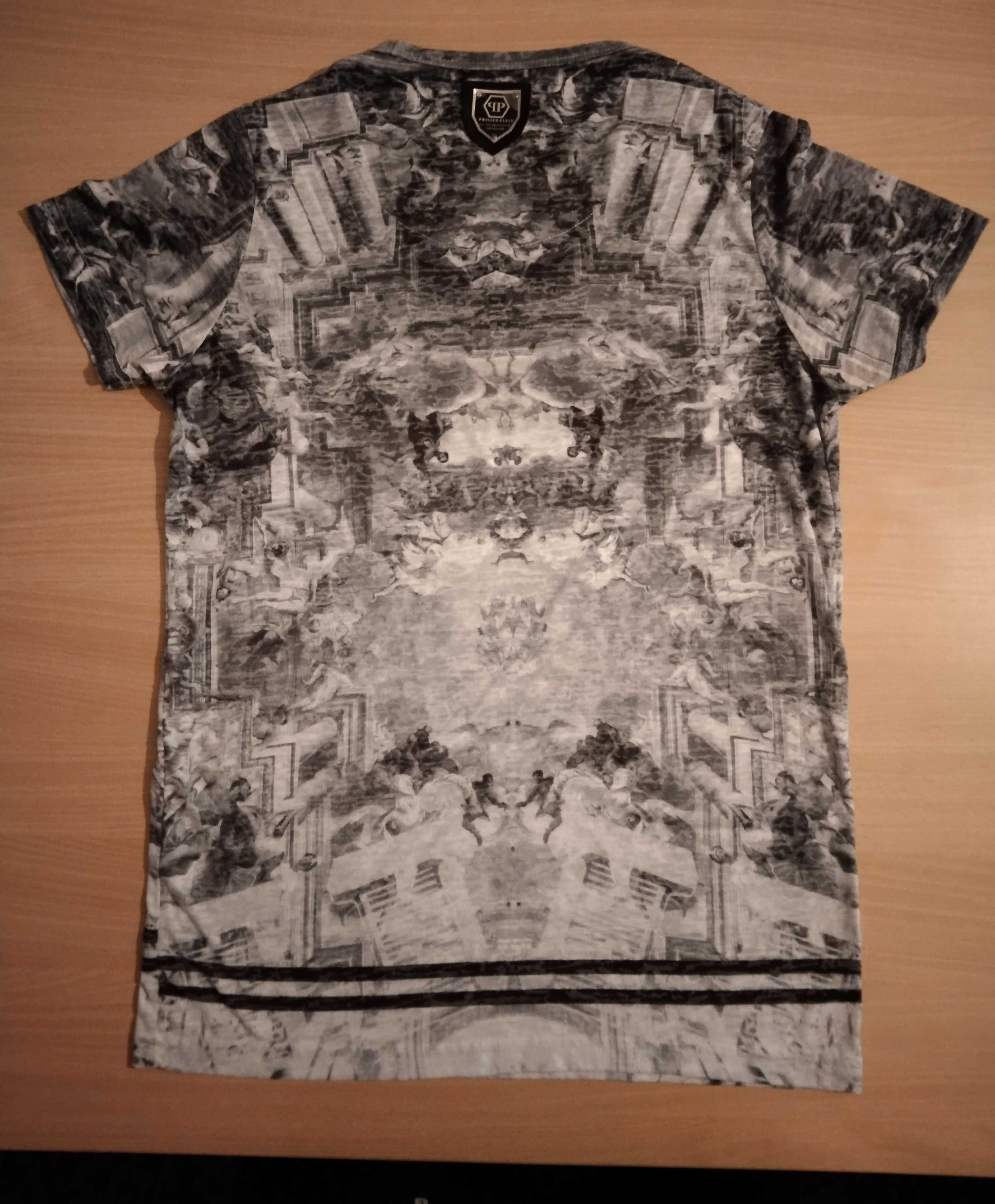 Philip Plein męski t-shirt rozmiar S