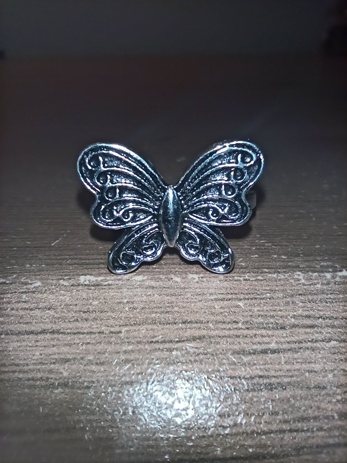 Sygnet motyl y2k drip drill nowy