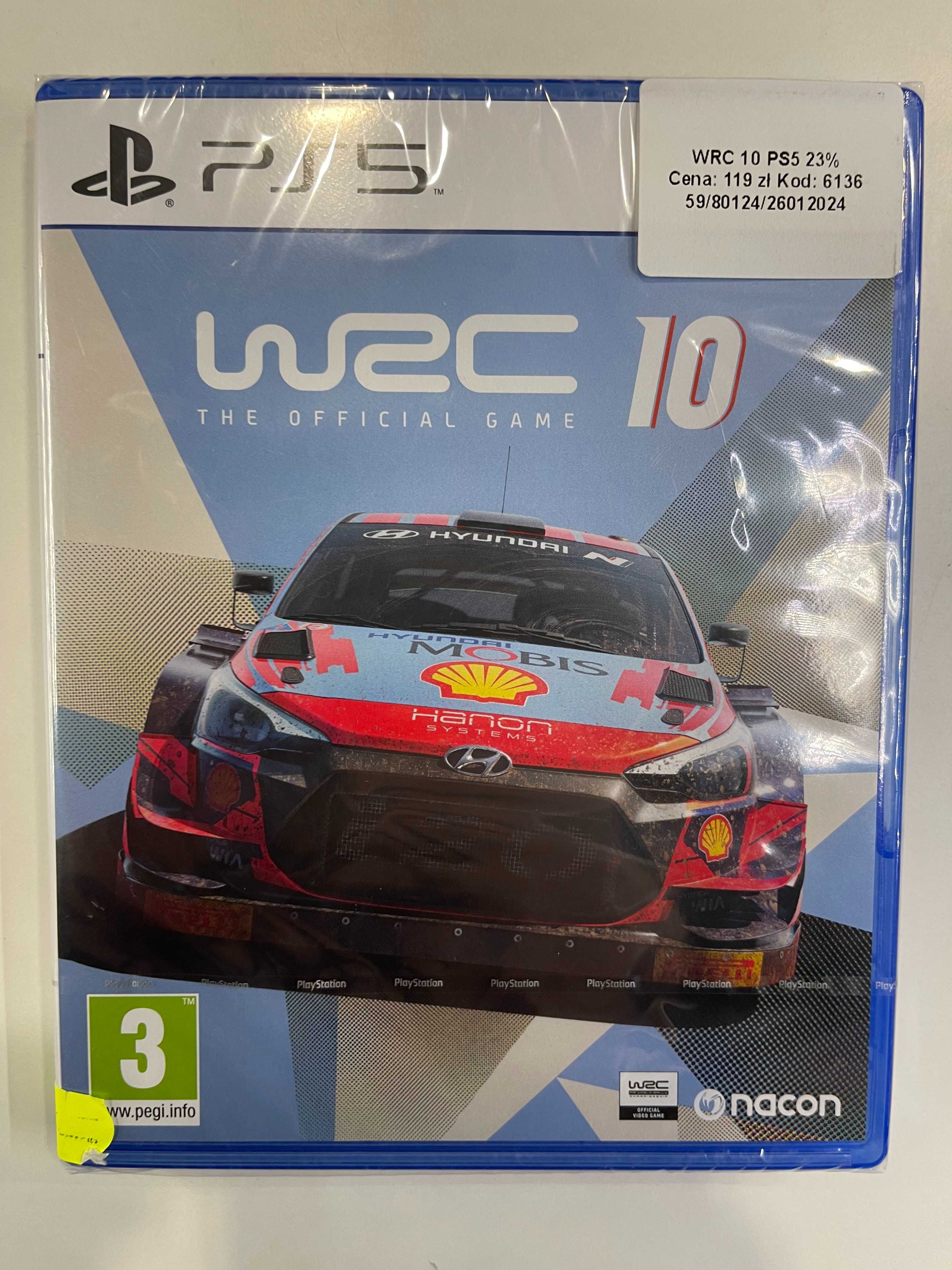 Gra WRC 10 PS5 Nowa