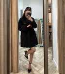 Płaszcz, parka massimo dutti premium retro