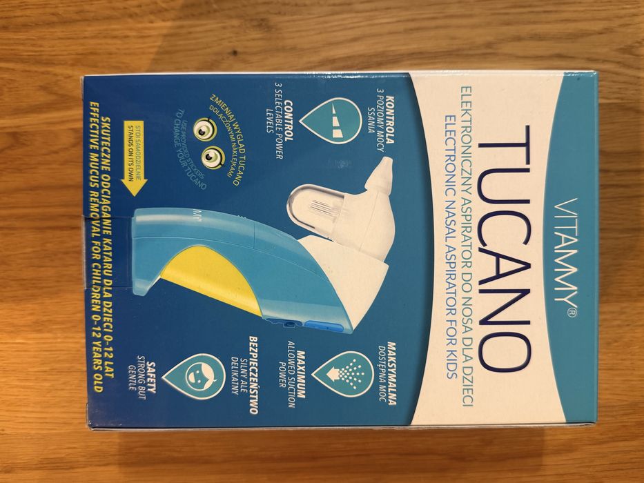 Aspirator elektryczny do nosa Vitammy