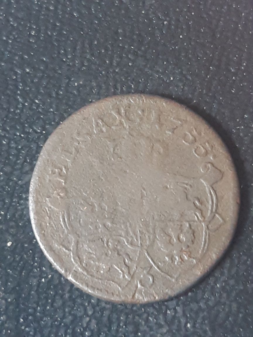 Грош 1755 года..