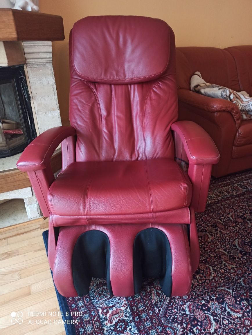 Fotel Human Touch fotel masujący fotel z masażem stan bdb+