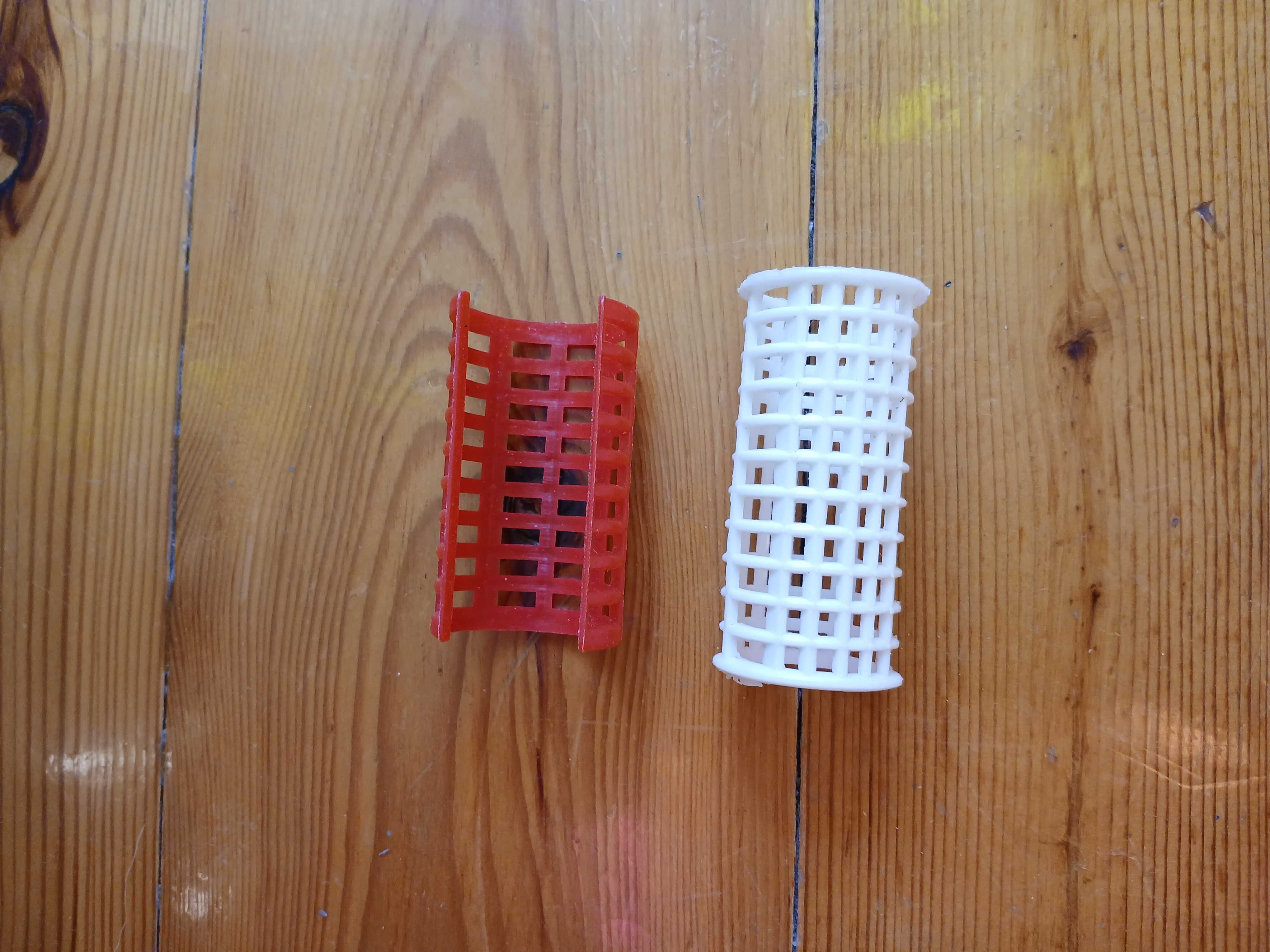 Wałki do włosów plastikowe 29 szt. o średnicy 3cm