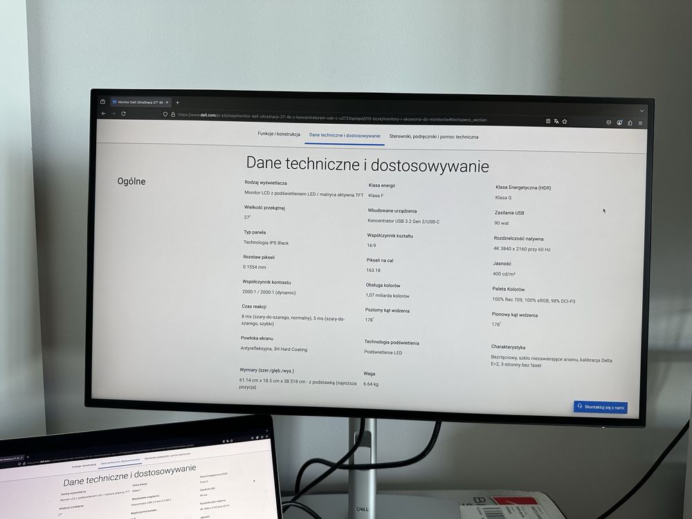 Monitor Dell U2723QE
